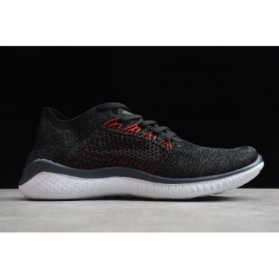 Nike Erkek Free Rn Flyknit Siyah / Turuncu Koşu Ayakkabısı Türkiye - 3SWNIR04